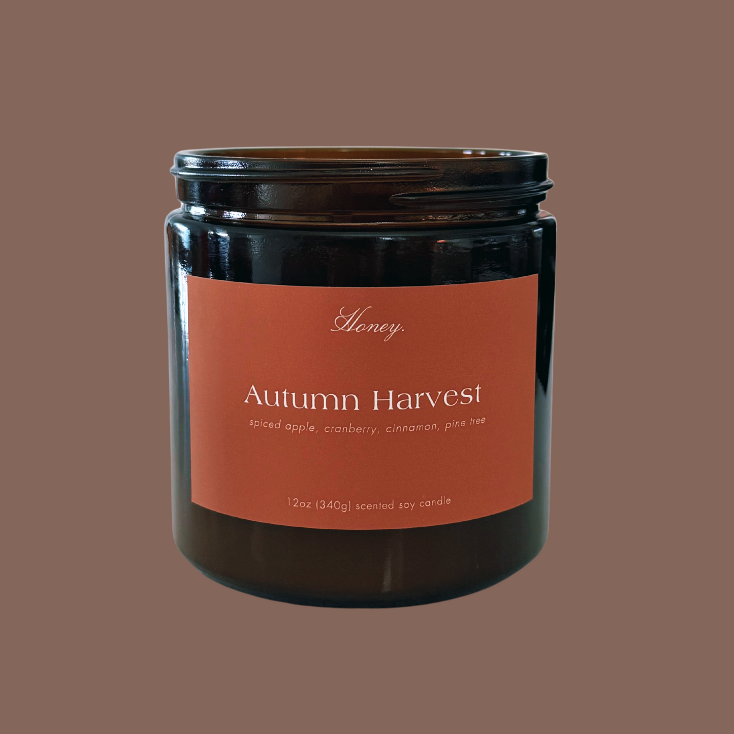 12oz Autumn Harvest | Spiced Apple + Cranberry + Cinnamon + Pine