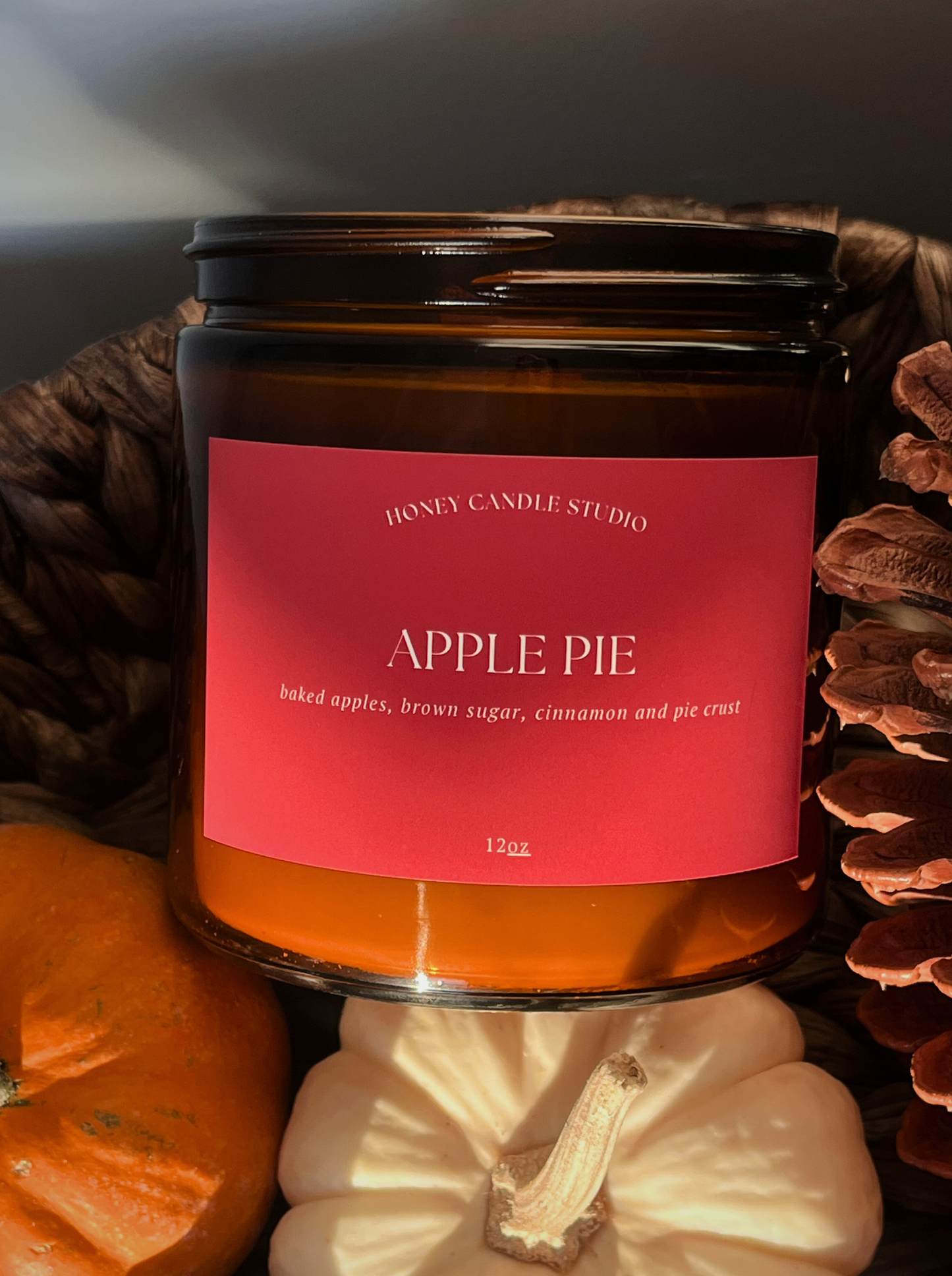 12oz Apple Pie | Baked Apples + Brown Sugar + Cinnamon + Pie Crust
