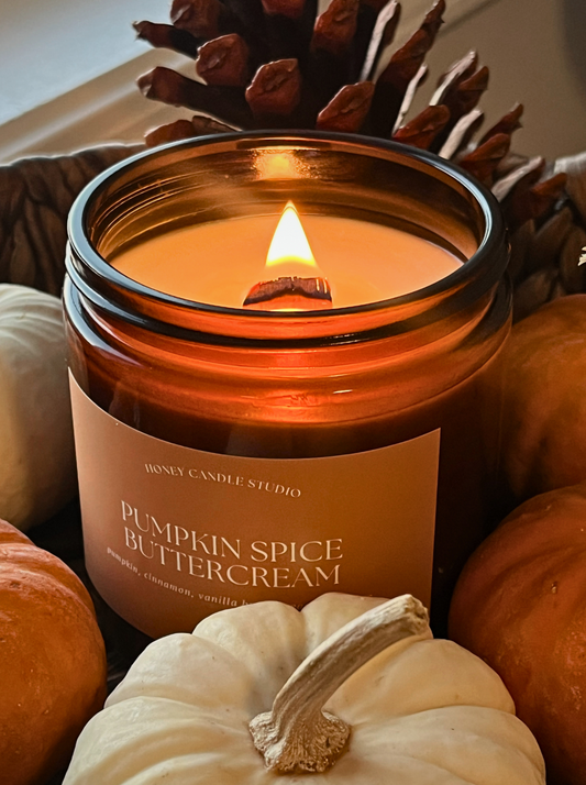 12oz Pumpkin Spice Buttercream | Pumpkin + Cinnamon + Clove + Vanilla Buttercream