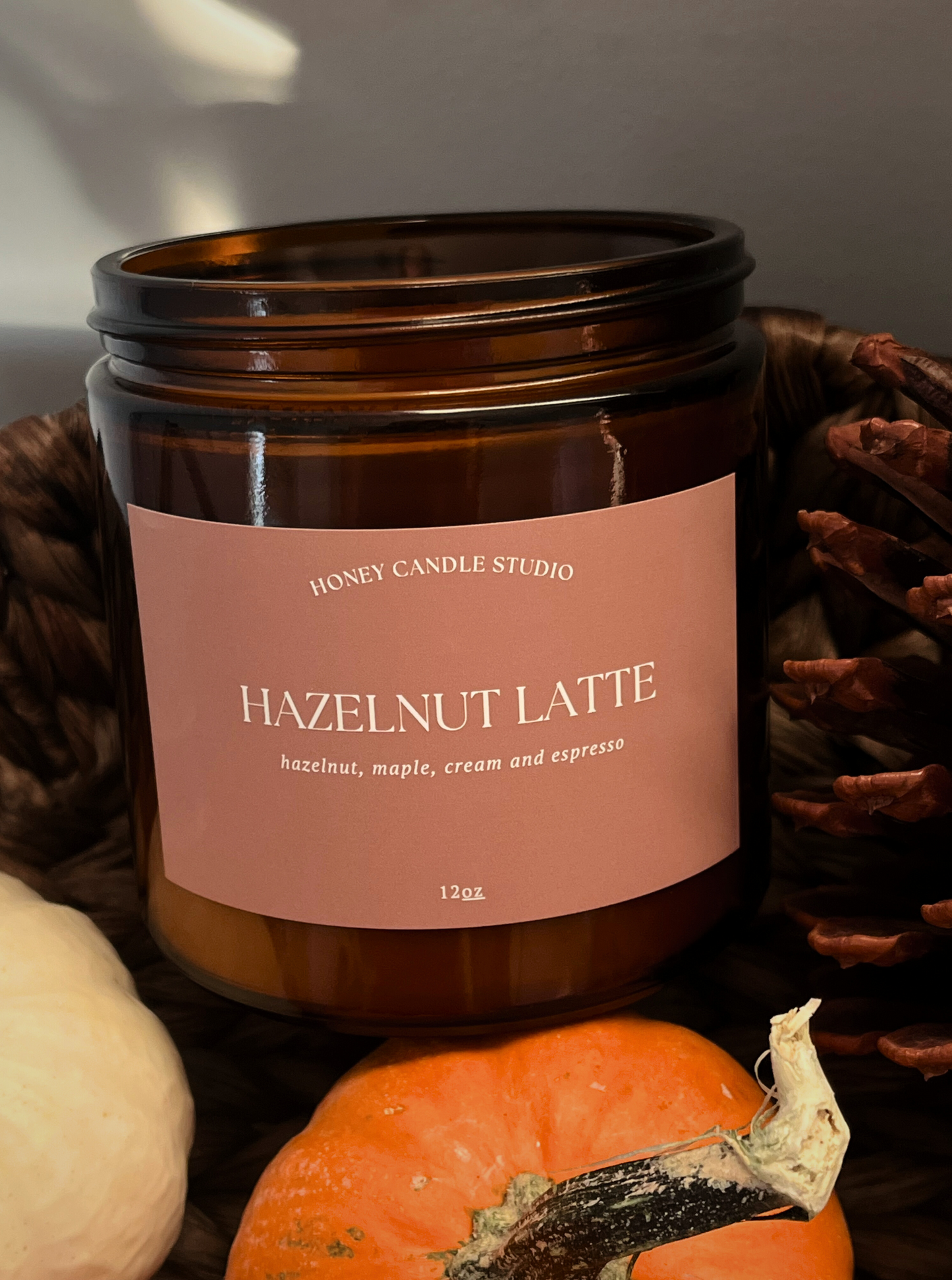 12oz Hazelnut Latte | Hazelnut + Maple + Espresso + Cream
