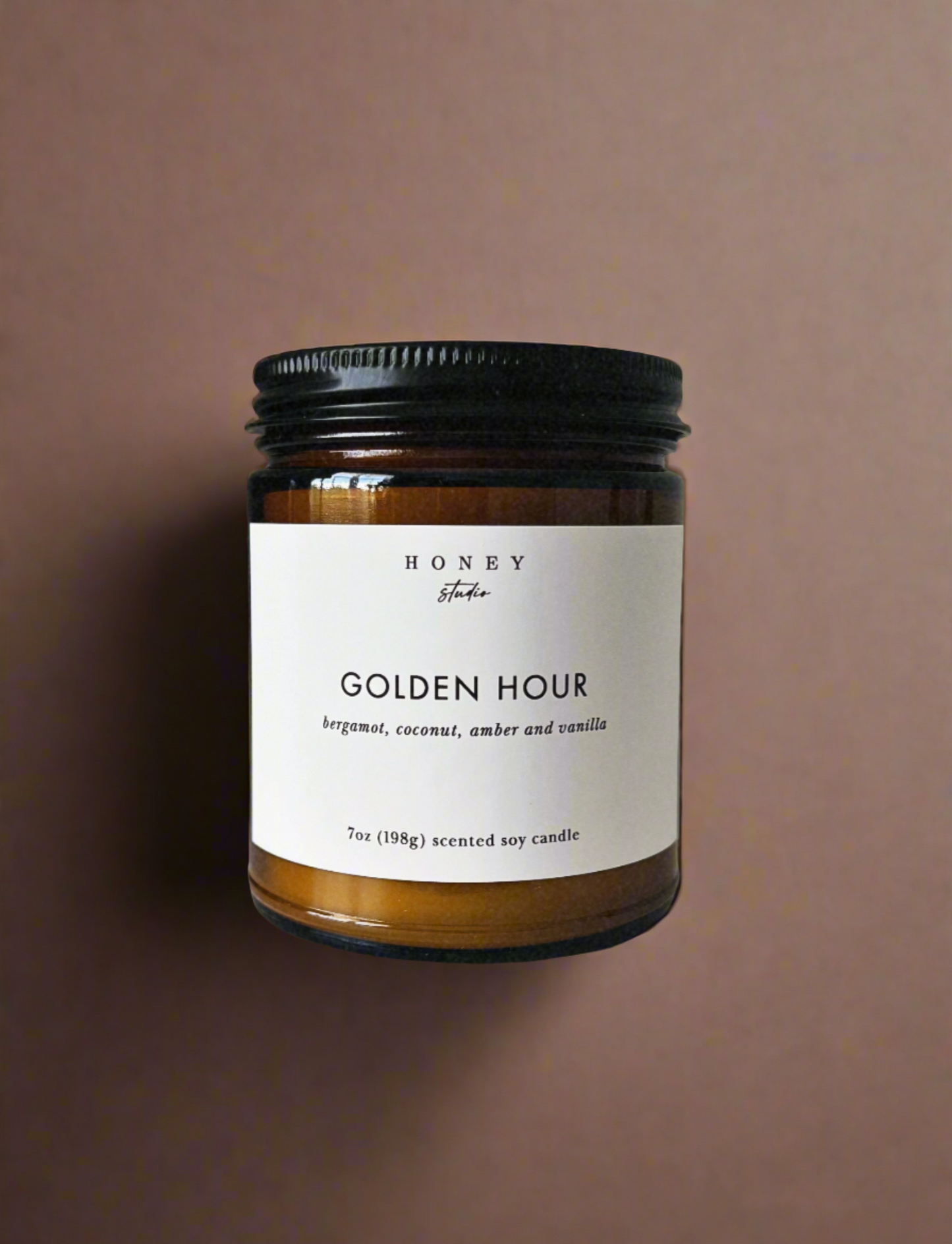 Golden Hour- 7oz Glass Candle