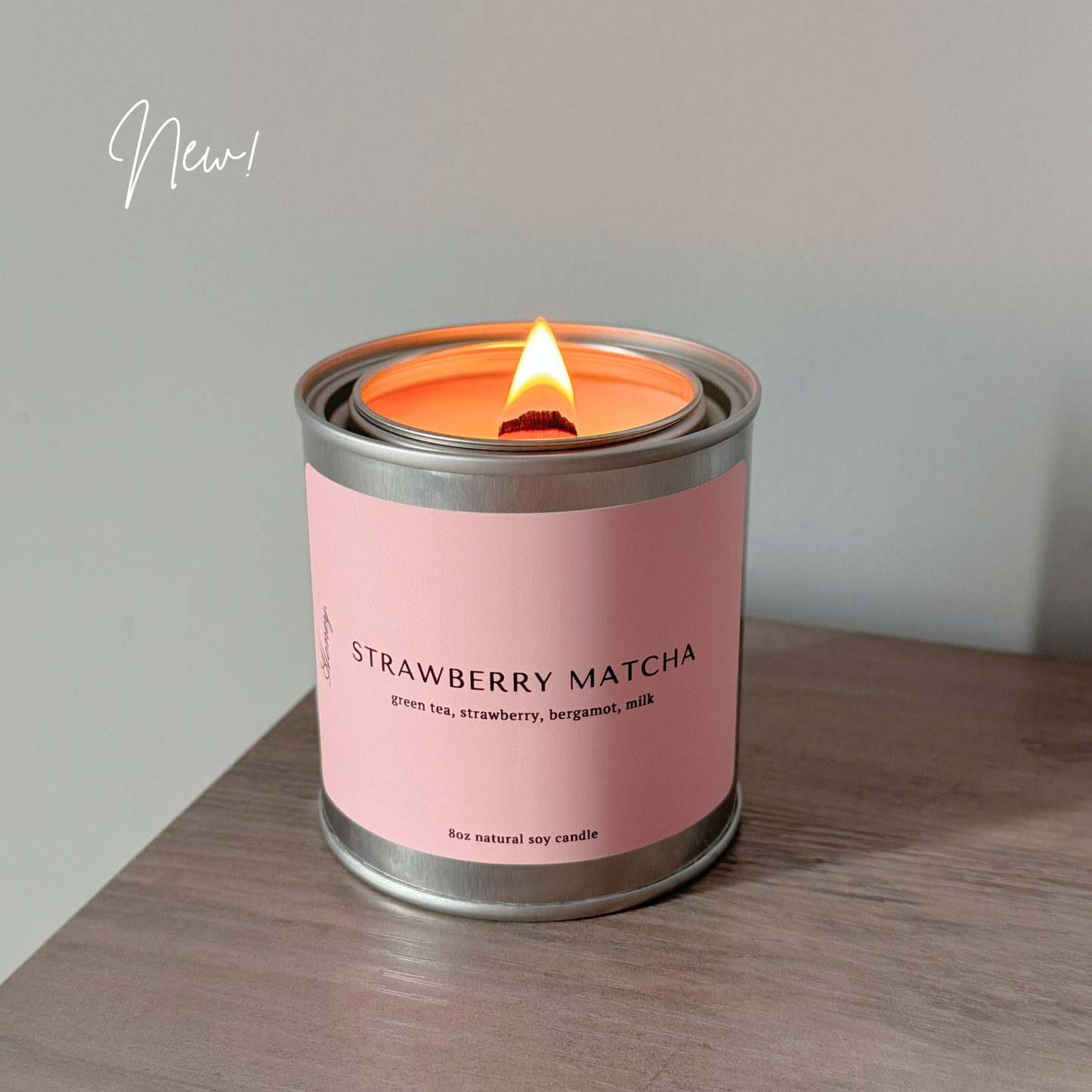 NEW! Strawberry Matcha | Green Tea + Strawberry + Bergamot + Vanilla Milk