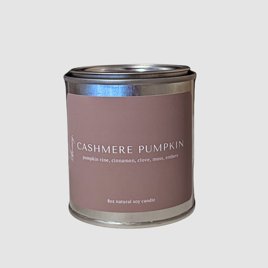 Cashmere Pumpkin | Pumpkin Vine + Cinnamon + Moss + Embers