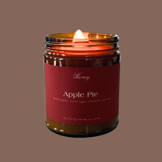 Apple Pie | Baked Apples + Brown Sugar + Cinnamon + Pie Crust