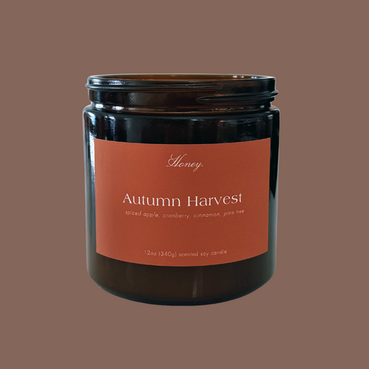 12oz Autumn Harvest | Spiced Apple + Cranberry + Cinnamon + Pine