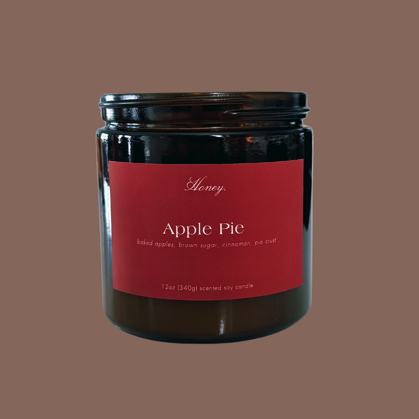 12oz Apple Pie | Baked Apples + Brown Sugar + Cinnamon + Pie Crust