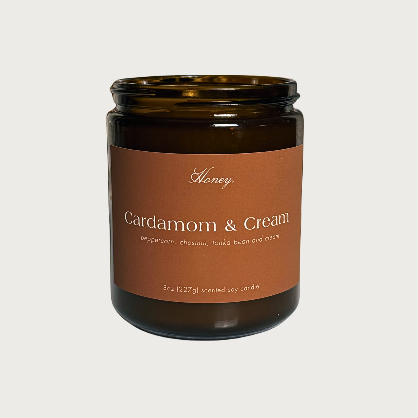 Cardamom & Cream | Peppercorn + Chestnut + Tonka Bean + Cream