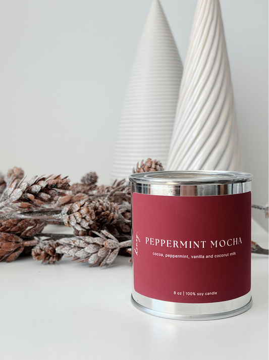 Peppermint Mocha | Peppermint + Cocoa + Vanilla + Coconut Milk