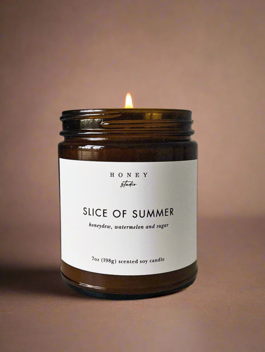 Slice Of Summer- 7oz Glass Candle