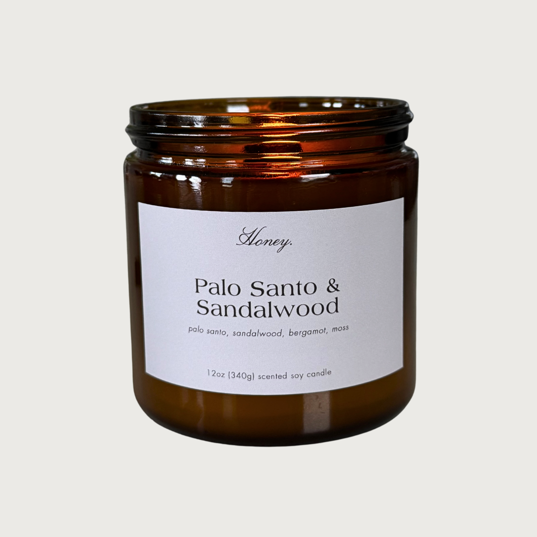 Palo Santo & Sandalwood | Palo Santo + Sandalwood + Bergamot + Moss